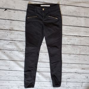 Zipper jeggings